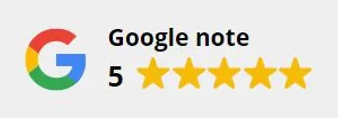 Note Google : 5 sur 5, voir les avis
